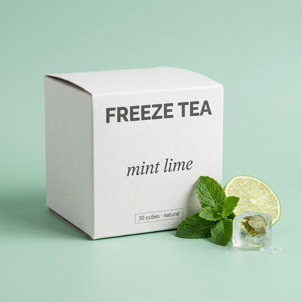 Mint Lime Cube verpakking