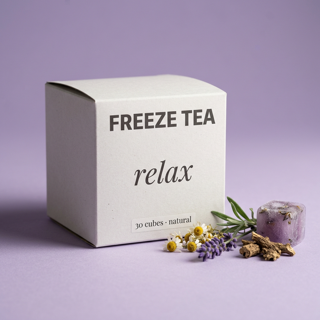 The Relax Blend verpakking