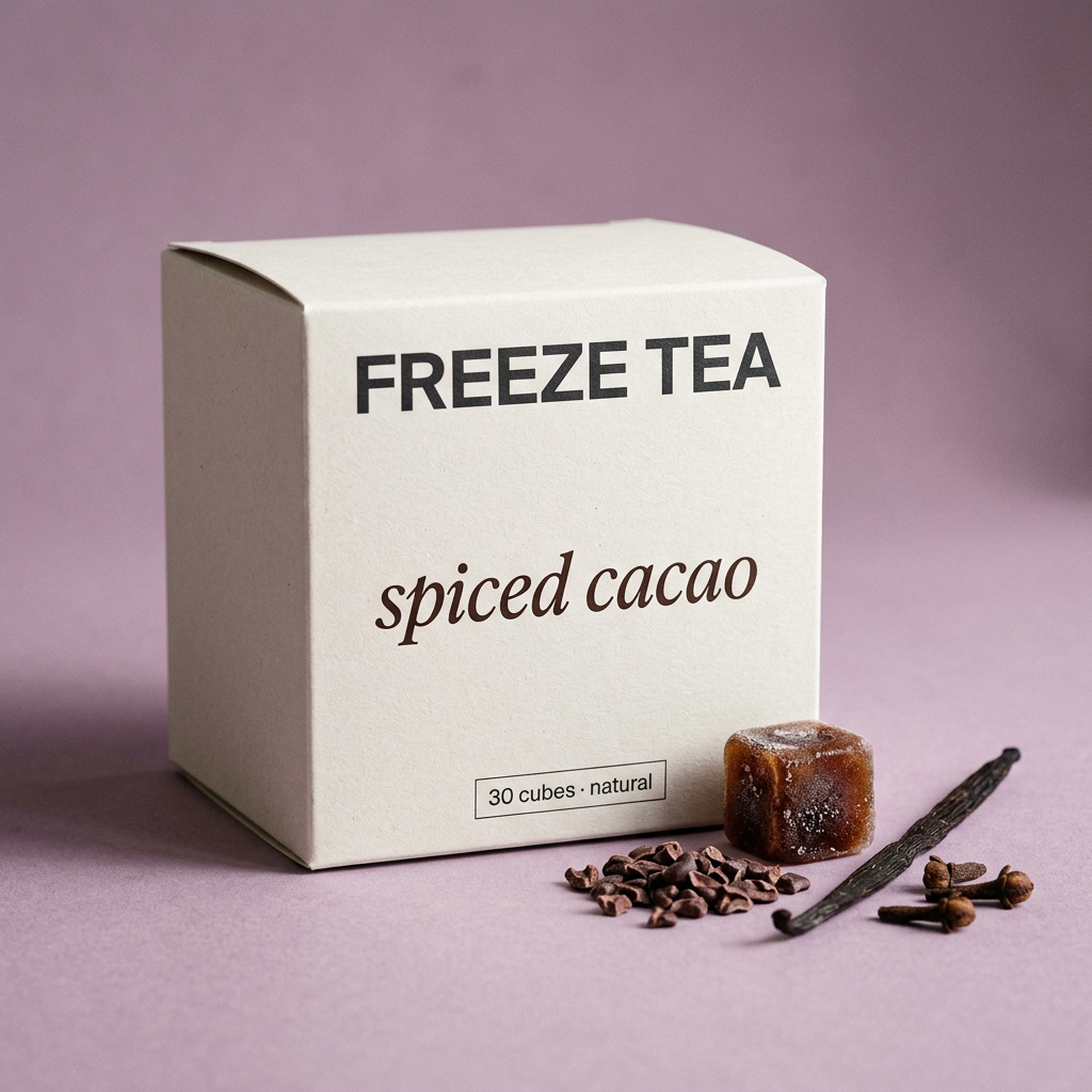 Spiced Cacao Cube verpakking